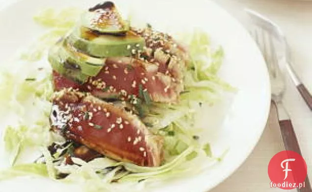 Pięcioramienny Sezam tuńczyk i awokado