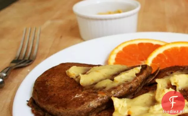 Niedzielny Brunch: Placki Z Masłem Pomarańczowym I Kaszą Gryczaną