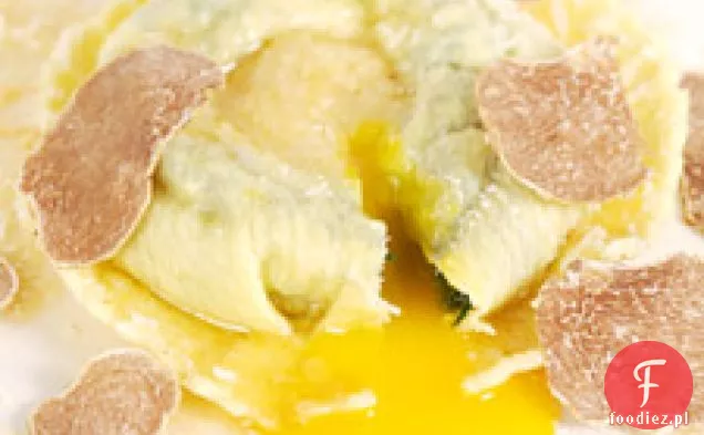 Raviolo Z Żółtkiem Masła Truflowego