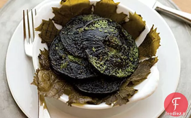 Grillowane pieczarki Portobello z masłem Estragonowo-Pietruszkowym