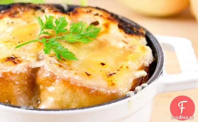 Francuska Zupa Cebulowa