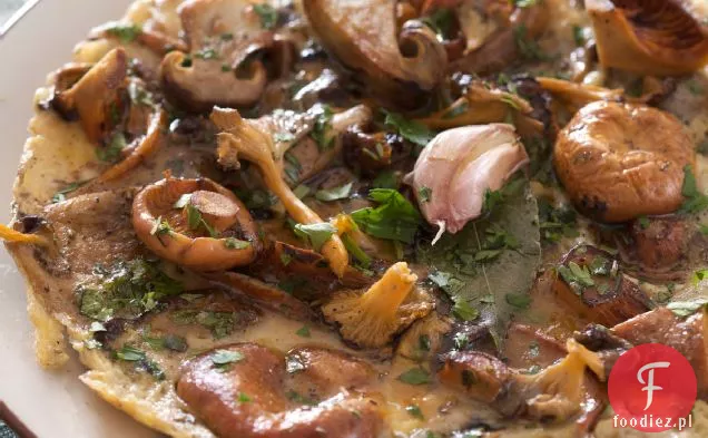 Omlet Górski Z Grzybami