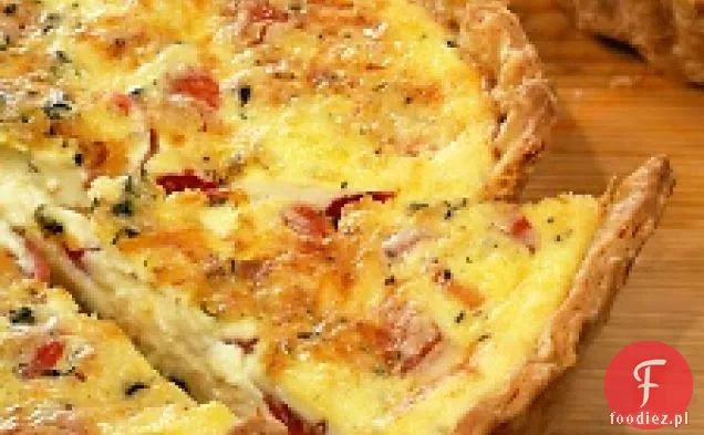 Quiche Z Kukurydzy I Pomidorów