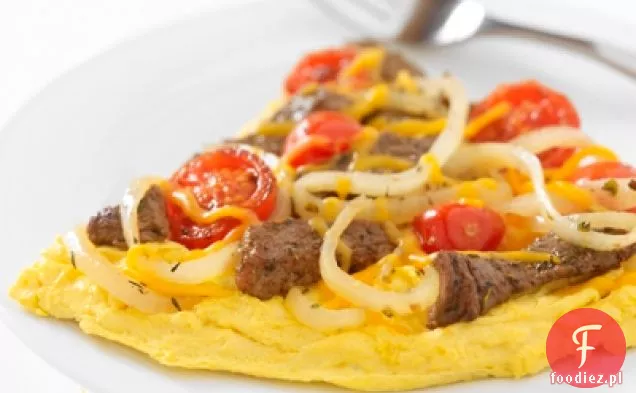 Philly Cheese Steak Omlet