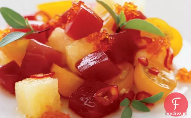 Wietnamski Seviche Z Tuńczykiem