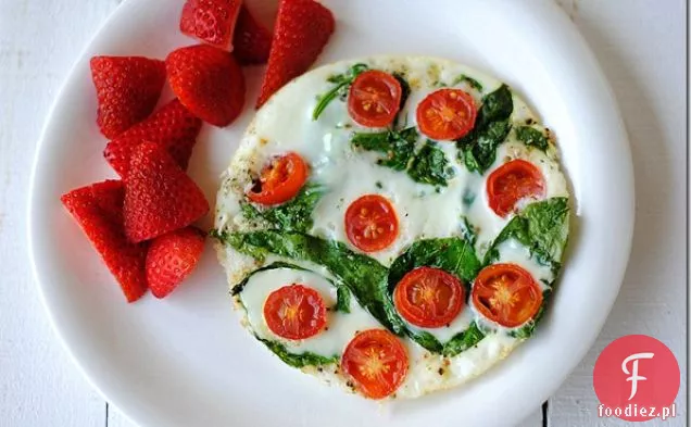 Omlet Ze Szpinakiem I Białkiem Jajka
