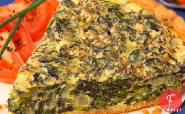 Quiche Ze Szpinakiem