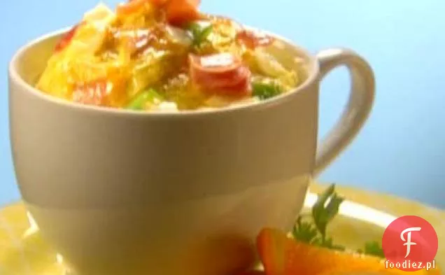 Omlet Denver w kubku