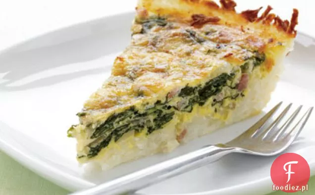 Quiche Ze Szpinakiem Z Ziemniaków