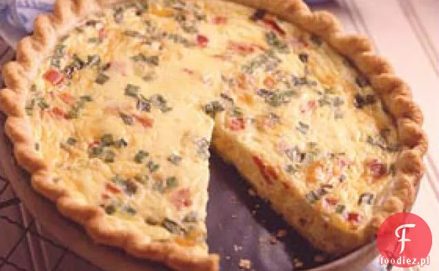 New England Chicken & Corn Quiche