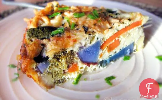 Quiche Purple Potato And Carrot