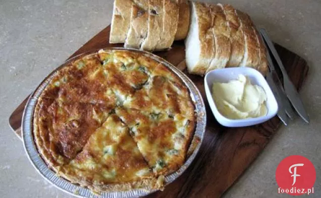 Quiche Szparagowe Z Grzybami Szwajcarskimi
