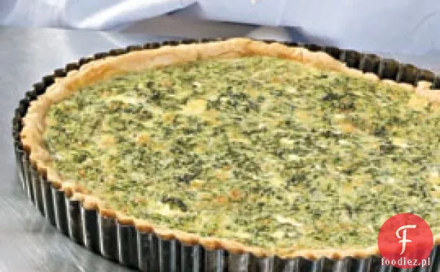 Szpinak, Kozi Ser I Chive Quiche