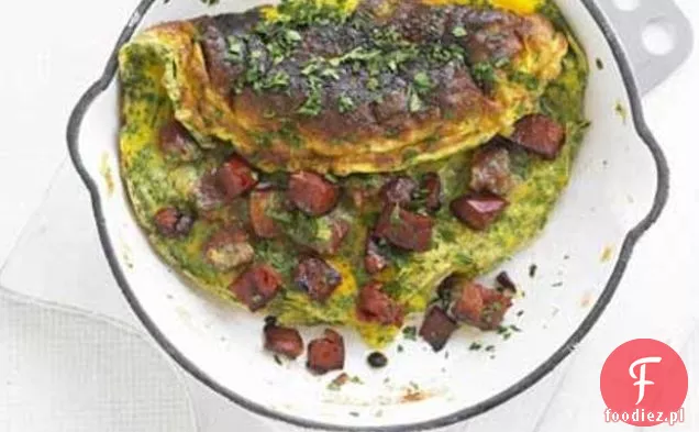 Omlet Z Chorizo I Pietruszką
