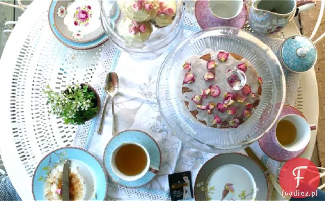 Royal Wedding Blend Of White Earl Grey & Rose Victoria Gąbka