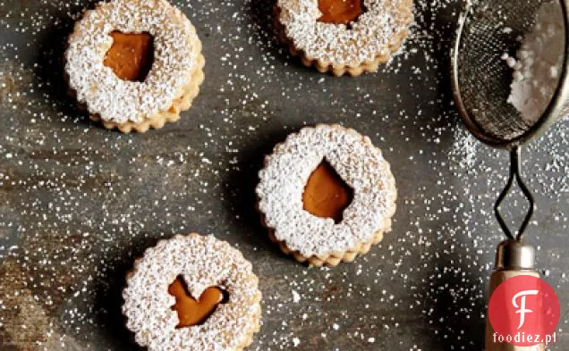 Spiced Linzer Cookies