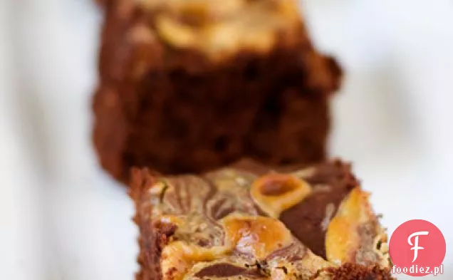 Dulce De Leche Potrójne Czekoladowe Brownies