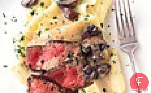 Peppered Beef Stroganoff
