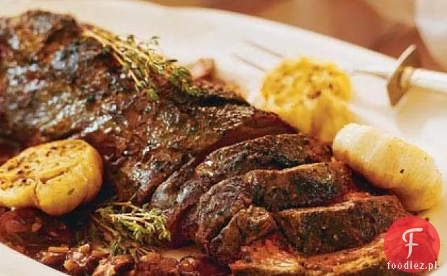 Polędwica Wołowa Z Mięsem Pieprzowym W Sosie Portobello-Marsala