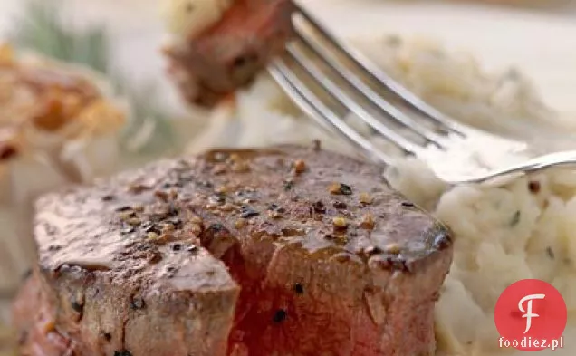 Filet Mignon z sosem pieprzowo-musztardowym