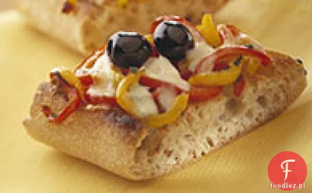 Mozzarella & Pepper Bruschetta