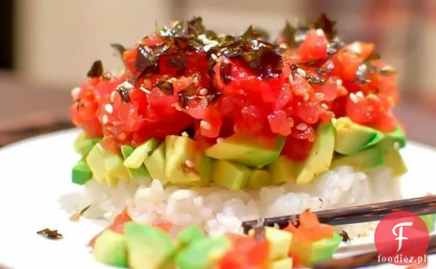 Reckless Abandon: Fresh Tuna Tower