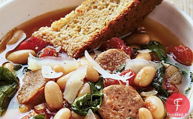 Parmezan-Papryka Cornbread Biscotti