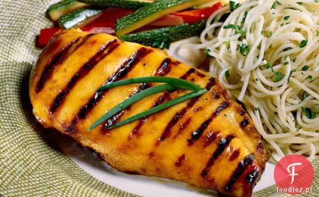 Kurczak Z Grilla Glazurowany Miodem