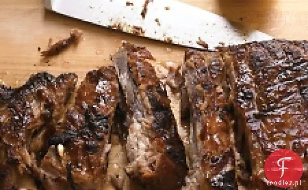 Żeberka szkliwione miodowo-chipotle