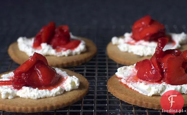 Tartaletki truskawkowo-ricotta Graham