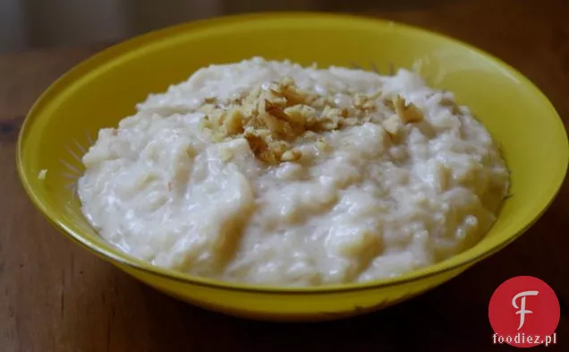 Płatki Pudding Ryżowy Z Orzechami Włoskimi