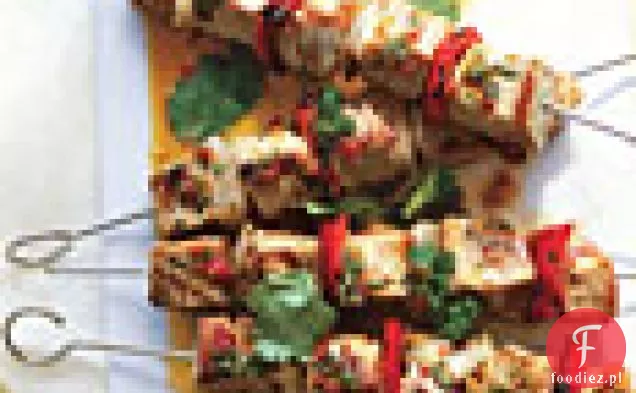 Kebaby z tuńczykiem z marynatą imbirową-Chile