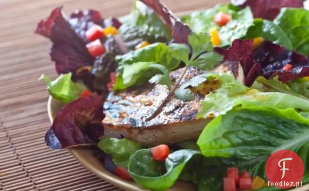 Grillowana Sałatka Tofu Z Sosem Miso