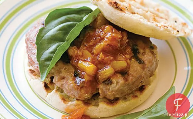 Hamburgery Wieprzowe Hawajskie