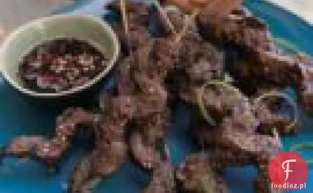 Satay Wołowy Z Sosem Imbirowym