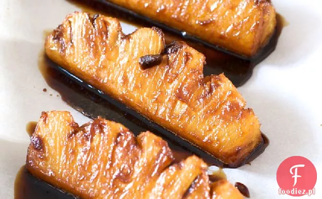 Melasa Prażony Ananas Z Ciemnobrązowym Cukrem