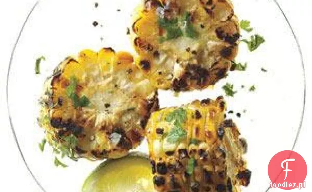 Meksykańska Kukurydza Grillowana Z Kolendrą