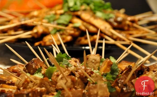 BBQ Chicken Satays