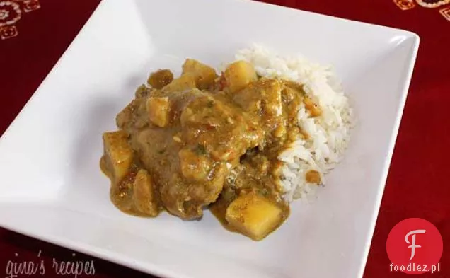 Kurczak Curry Z Mlekiem Kokosowym