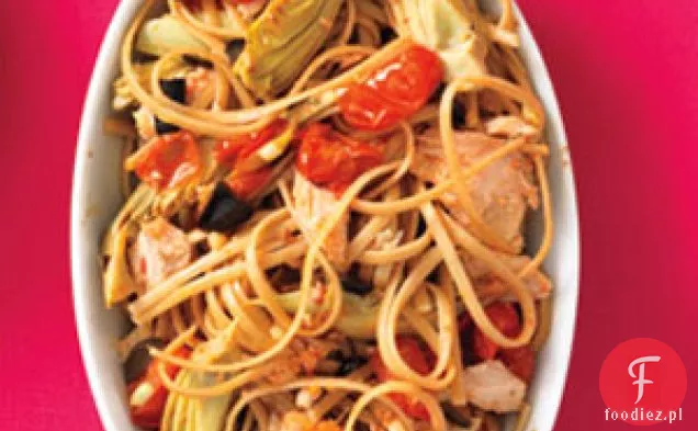 Linguine Z Tuńczykiem, Karczochami I Cytryną