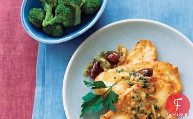 Scaloppine Z Kurczaka Pomarańczowo-Oliwkowego