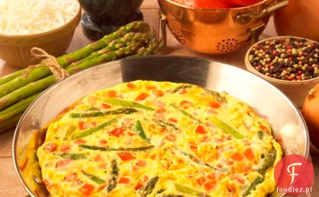 Frittata szpinakowo-pomidorowa