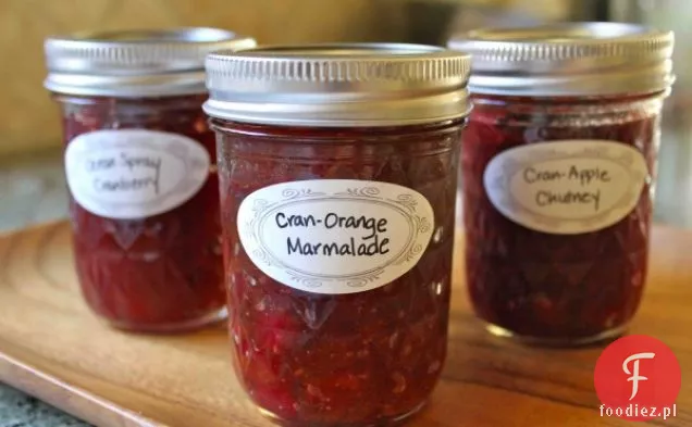 Przepis na marmoladę Cran-orange