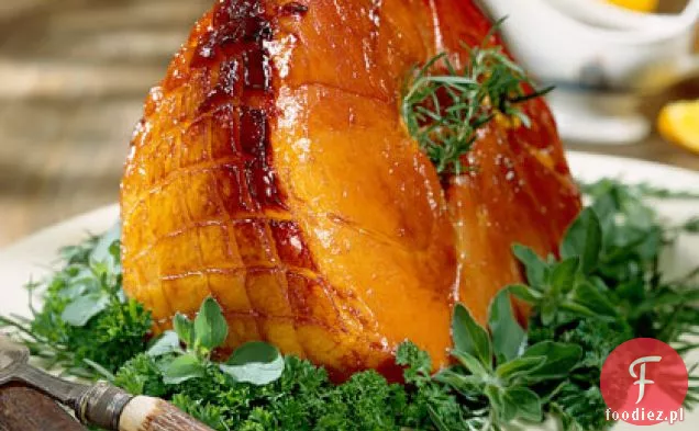 Szynka pieczona z polewą Bourbon