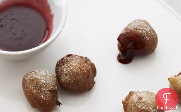 Apple Zeppole Z Galaretkowym Sosem