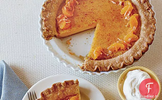 Tangerine Chess Pie