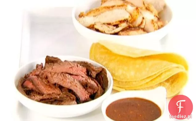 Kurczak i stek Fajitas