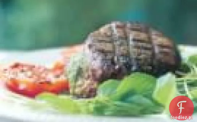 Filety Mignons Z Pesto I Grillowanymi Pomidorami