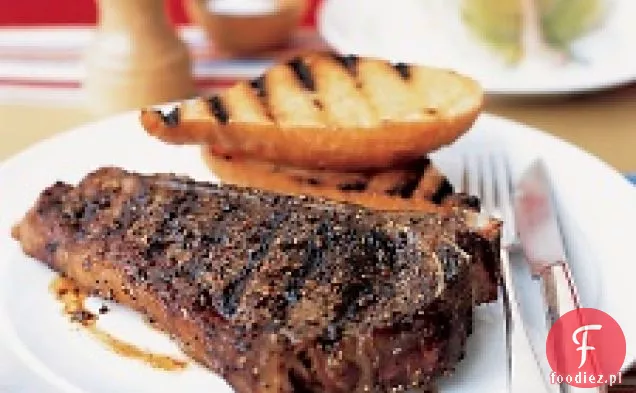 Stek w paski z przyprawami