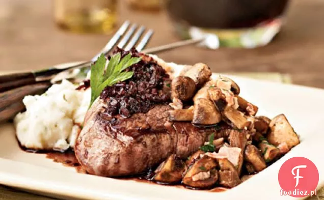 Filet Mignon z sosem Cabernet